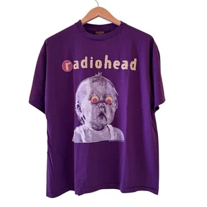 Vintage Radiohead Shirt XL Pablo Honey Tour 1993 UK Rock Modern Reprint - Bild 1 von 8