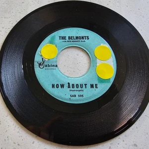 The Belmonts With Pete Bennett Orchestra – How About Me - Original 1962 US 7" - Picture 1 of 4
