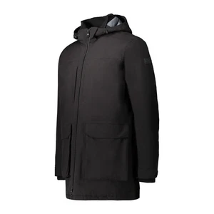 CMP Men's Man Parka Zip Hood Black Coat Size 50 - Picture 1 of 1
