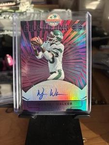 2024 Panini Illusions Wesley Walker Elusive Ink Auto /50 Jets - Bild 1 von 2