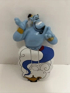 Vintage 1990's Disney’s Aladdin’s Genie Plastic 3D Bookmarker Applause PVC Toy - Picture 1 of 7