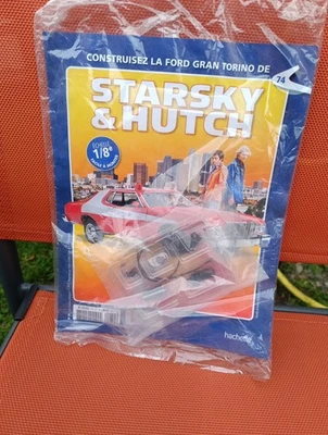 1/8 FORD GRAN TORINO STARKY & HUTCH n 74 hatchet PAPER - Image 1 of 3