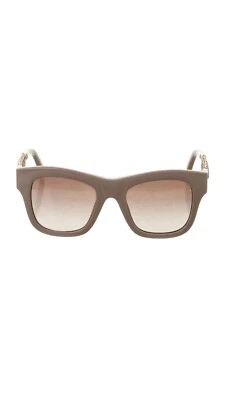 Nuevas gafas de sol STELLA MCCARTNEY SC0011S 49 21 140 rosa topo $400 hechas en Italia Foto 1 de 4