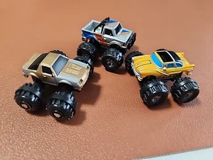 Lot 3 Micro Machine Ford 1957 Crown Victoria Monster Truck 4X4 Datsun Sports Car - Picture 1 of 16