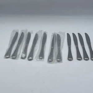 Cuchillos de cena 11 piezas cubiertos Mikasa Colette 18/10 acero inoxidable 9,5" - Imagen 1 de 5