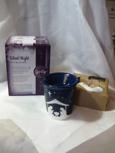 Scentsy WAX warmer nightlight plug in SILENT NIGHT Nativiy 3.5" NEW NEVER USED - Picture 1 of 10