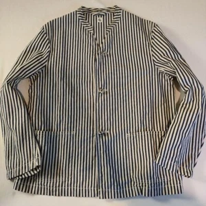 Captain Sunshine Striped Jacket Blouson Anatomica Komori Hickory Size: S - Picture 1 of 9