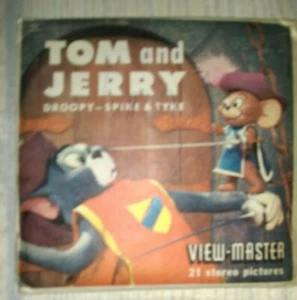 Tom E Jerry View Master 3 Mulinelli 21 Immagini - Foto 1 di 2