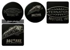 INTERNATIONAL MOTORS, INC. COLORADO GOLD KINGS WCHL VINTAGE SPONSORED PUCK