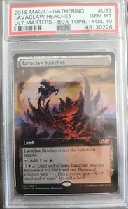 MTG Ultimate Box Toppers Lavaclaw Raggiunge U37 Foil PSA 10 GEM MT Classificato - Foto 1 di 3