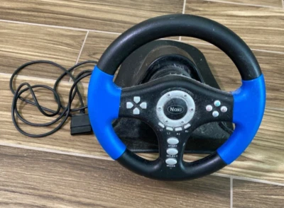 Naki Gear Racing steering Wheel & Control Pad for Playstation controller PS  - Image 1 of 3