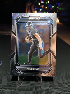 2023 Panini Prizm Will Levis Draft Picks Football Rookie Card Kentucky RC Titans - Foto 1 di 2
