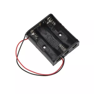 SCATOLA CONTENITORE CASE BOX PORTA 3 PILE BATTERIE STILO AA 4,5V - Foto 1 di 2