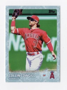 2015 TOPPS Update Series Snow Camo #US385 COLLIN COWGILL- 46/99 - Angels - Picture 1 of 2