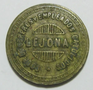 ZALDI2010 - Cooperative Worker Card Lejona, 5 Pesetas - Picture 1 of 2