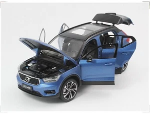 1/18 Scale Volvo XC40 SUV 2018 Blue Diecast Car Model Toy Collection Gift - Picture 1 of 6