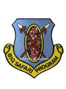 USAF Air Force Black Ops Area 51 Big Safari Program Office Top Secret Patch New - Picture 1 of 1