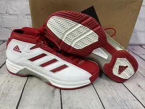Adidas Undeniable Womens Basketball Shoes Size 7 Red White New With Box - Picture 1 of 12