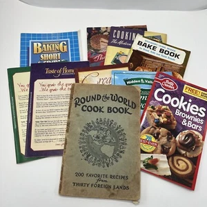Vintage Variety Lot of Booklets Pamphlets Recipe Cooking Cookbooks - Picture 1 of 5