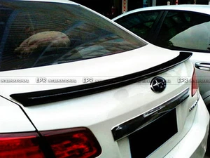 For Subaru Legacy BP5-D~F 2009+ Carbon Fiber Rear Trunk Spoiler Wing Lip Trim  - Picture 1 of 7