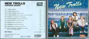 CD NEW TROLLS CONCERTO GROSSO 1996 REPLAY - Picture 1 of 1