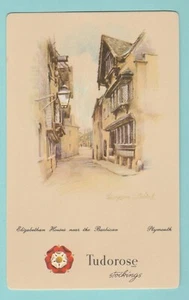 LUGARES - MEDIAS TUDOROSAS - CASAS ELIZABELINAS CERCA DE LA BARBACANA - 1954 - Imagen 1 de 2