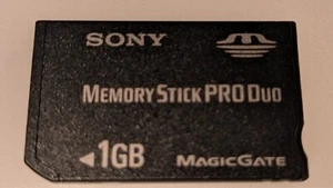 Sony 1GB Memory Stick ProDuo Memory Card MSX-M1GST  - Picture 1 of 4