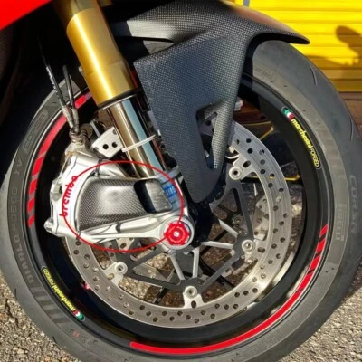 Conducto de freno de aire de fibra de carbono para DUCATI Panigale V4 V4S V4R Streetfighter V4 V4S Foto 1 de 4