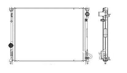 NUEVO MONTAJE RADIADOR PARA CARGADOR CHRYSLER 300 DODGE CHALLENGE 09-15 CH3010355 Foto 1 de 1