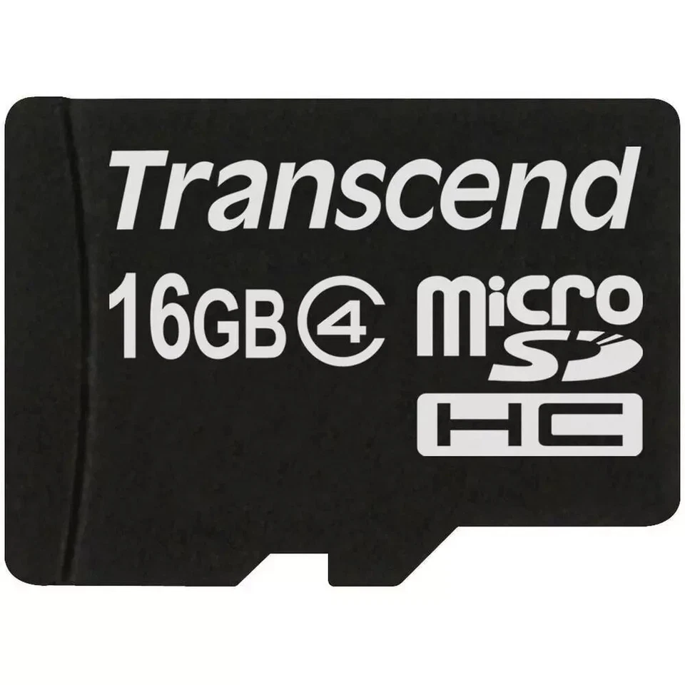 Micro SD HC 16GB Transcend Memoria MicroSD Memory Card SDHC Cl. 4 Ricondizionate - Immagine 1 di 1