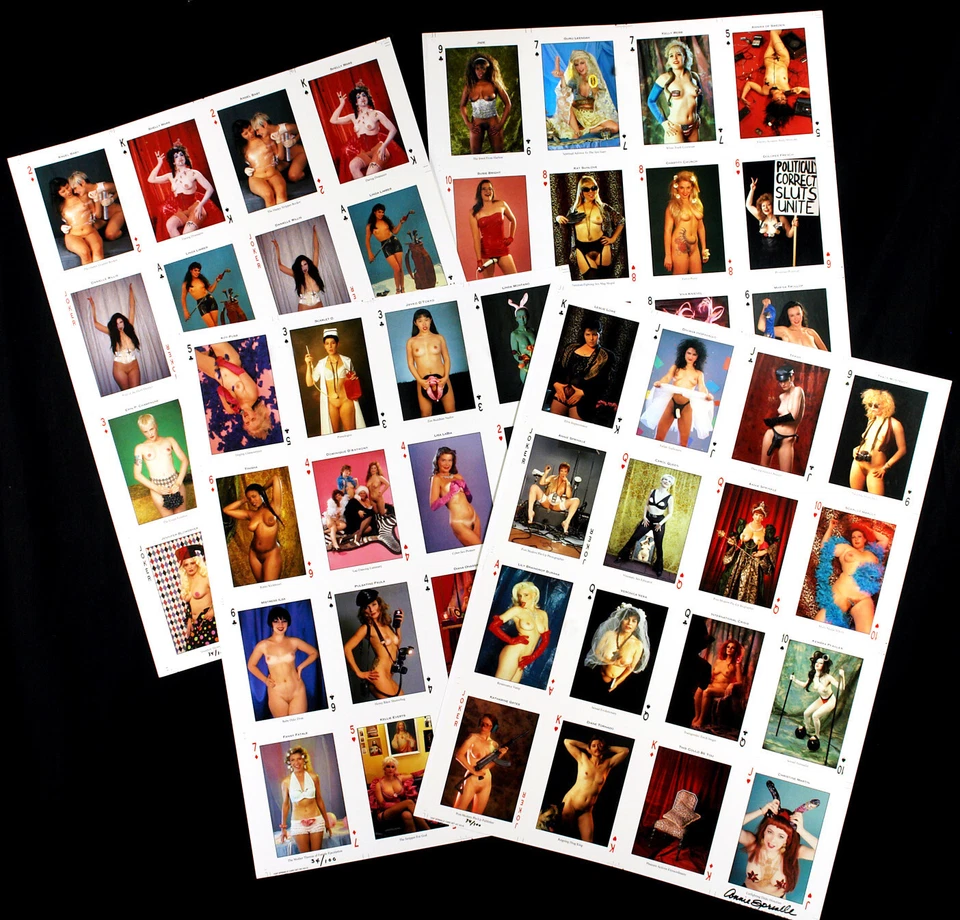 Sex-positiver Feminismus. 4 Multiples Annie SPRINKLE (*1954 USA), handsigniert - Bild 1 von 4