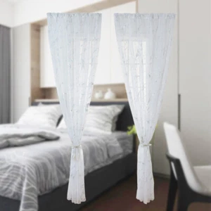 Tenda in voile ombreggiante asta velo per finestra in marmo schermatura decorativa - Foto 1 di 11