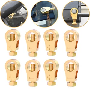 4Pairs Cable Clamp Battery Connection Clip Car Battery Pure Copper Terminal Wire - Picture 1 of 10