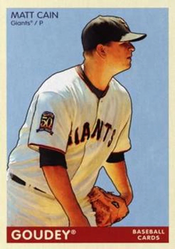 Upper Deck Goudey #171 2009 Matt Cain San Francisco Giants Foto 1 de 1