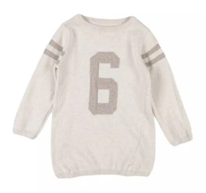 NAME IT Baby Girl Cotton KNITTED Dress- 80CM - Very Soft & Comfy -Glitter Detail - Picture 1 of 4