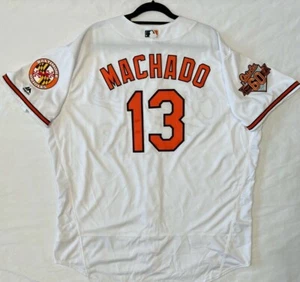 MAJESTIC AUTHENTIC 56 3XL Baltimore Orioles MANNY MACHADO FLEX BASE Jersey  - Picture 1 of 9