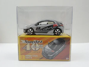 2009 Matchbox Superfast 40th Anniversary #2 Honda Civic Type R (Gray #09) - Picture 1 of 6
