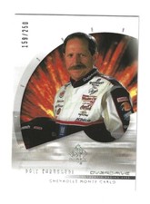 2000 SP AUTHENTIC OVERDRIVE SILVER PARALLEL #5 Dale Earnhardt Sr #159/250-1 CARD