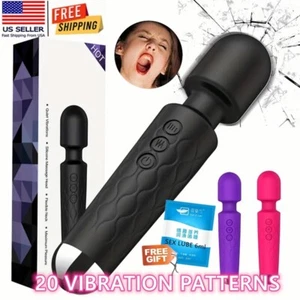 Sex Toys for Women Rechargeable G-spot Clit Vibrator Dildo Massager Adult Gifts - Picture 1 of 26