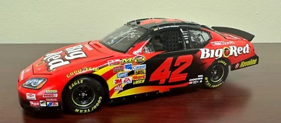 NASCAR 2007 Juan Pablo Montoya Firmado #42 Big Red Dodge Charger ~ SIN CAJA Foto 1 de 3