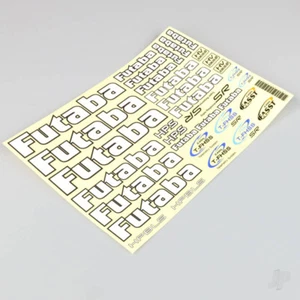 Futaba Auto Aufkleber Blatt - Bild 1 von 1