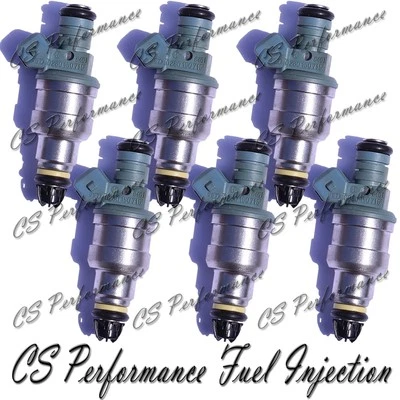 OEM Bosch Fuel Injectors Set (6) for 1988-1994 BMW 750il 5.0L V12 89 90 91 92 91 - Image 1 of 4