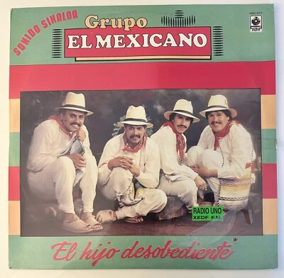 Grupo El Mexicano - El Hijo Desobediente (1 x LP, 1993 MX, Nuevo - Abierto, NM) - Image 1 of 4