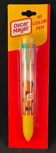 Oscar Mayer - Hot Dogs - Rainbow Ink Pen - 10 Colors - Yellow - Picture 1 of 4