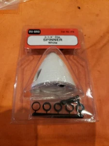 Du-Bro Products- 2.25" Diameter White Spinner - Part # 278 - New - JT25 - Picture 1 of 8