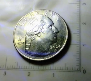 2024 D GEORGE WASHINGTON ZITKALA-SA "ERROR IN COD WE TRUST" - Picture 1 of 4