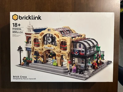 Lego Bricklink Designer Series 910034: Brick Cross Train Station - NEW & RETIRED - Image 1 of 4