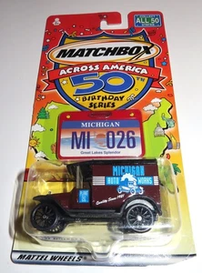 Matchbox Auto Michigan MI 1921 Ford Model T Across America 50th Birthday - Bild 1 von 10