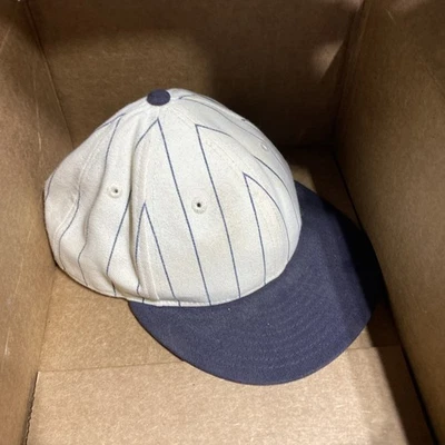 New Era Chicago White Sox Field Of Dreams Hat Pinstripe 59FIFTY Hat 7 1/4 - Image 1 of 4