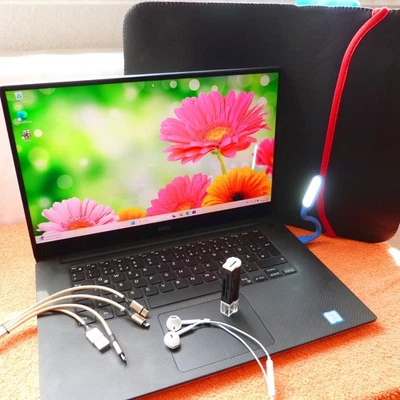 Dell XPS 15 9570 Core i9 Hexa KOHLEFASER Magnesium 15ZOLL 4K UHD TOUCH SSD NVMe - Bild 1 von 4